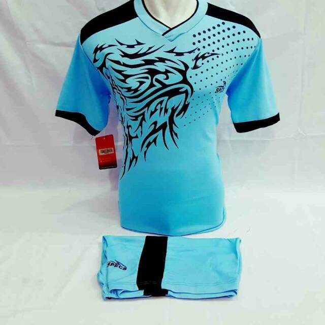 Setelan specs biru hitam