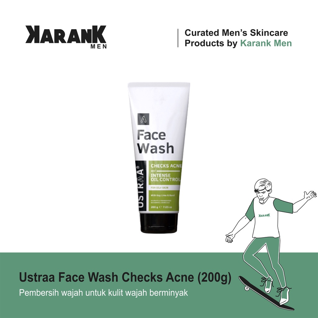 Sabun Pembersih Wajah Pria Untuk Kulit Berminyak / Pembersih Wajah Pria / Skincare Cowok / Face Wash