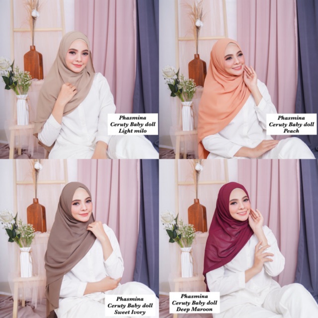 Pashmina Ceruty Baby Doll Part 2