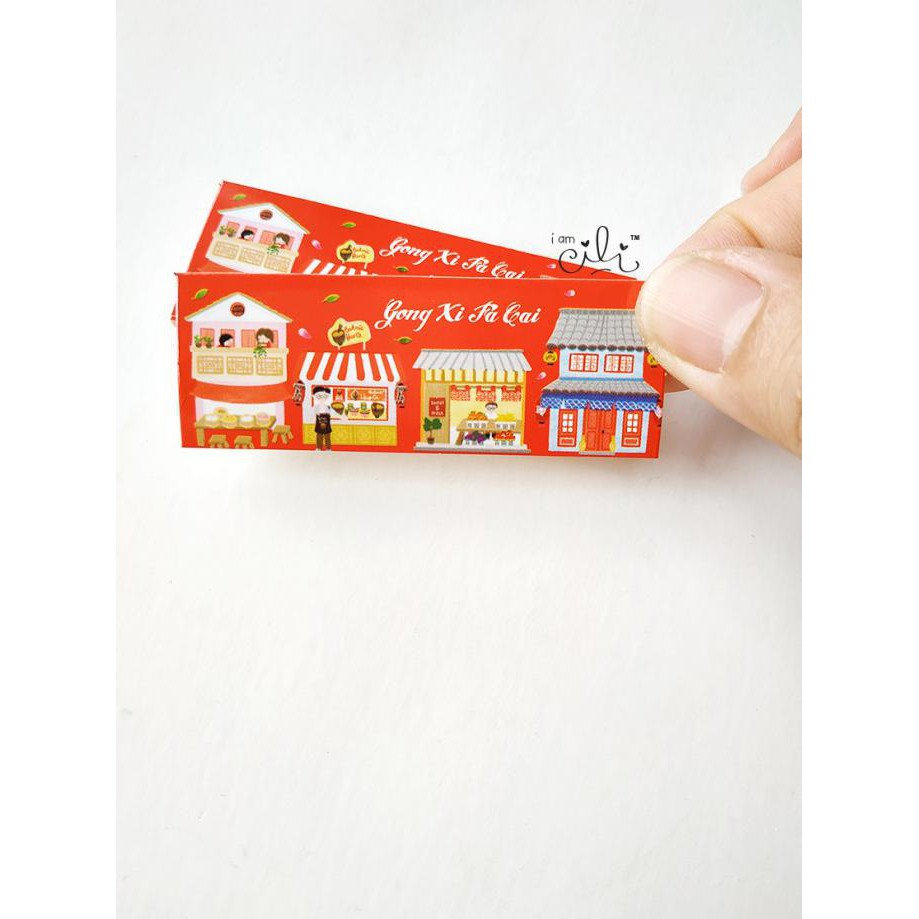 

Jual | Sale | Diskon (SCNY17) Stiker MINI 7x2.5 cm seal box paperbag imlek sincia cny Terlaris |