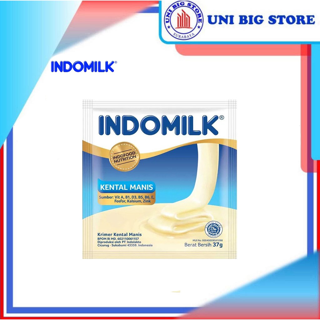 

Indomilk Susu Kental Manis Putih 37 gr x 6 Sachets