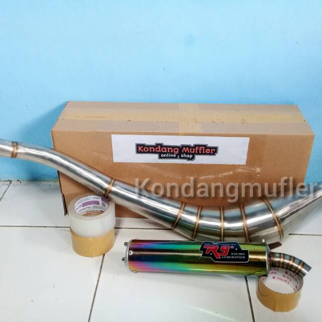 KNALPOT FIZR KIDAL R9 RAINBOW