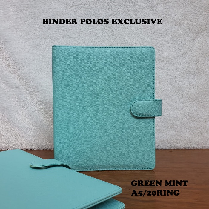 

READY BINDER POLOS EXCLUSIVE WARNA GREEN MINT A5 DAN B5 - A5 BERKUALITAS