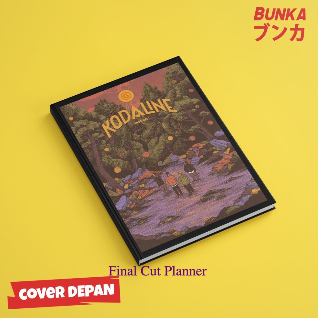 

buku tulis polos/bergaris Band Kodaline Hardcover A5 Buku Tulis Catatan Notes Agenda Planner Jurnal