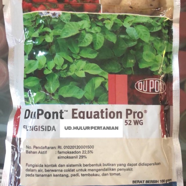 Fungisida Dupont Equation Pro 52wg 100gr Shopee Indonesia