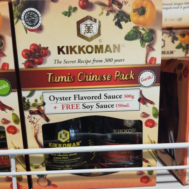 

Kikkoman Tumis Chinese Pack (Oyster Sauce)