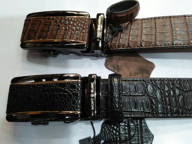 Tali pinggang kulit croco import