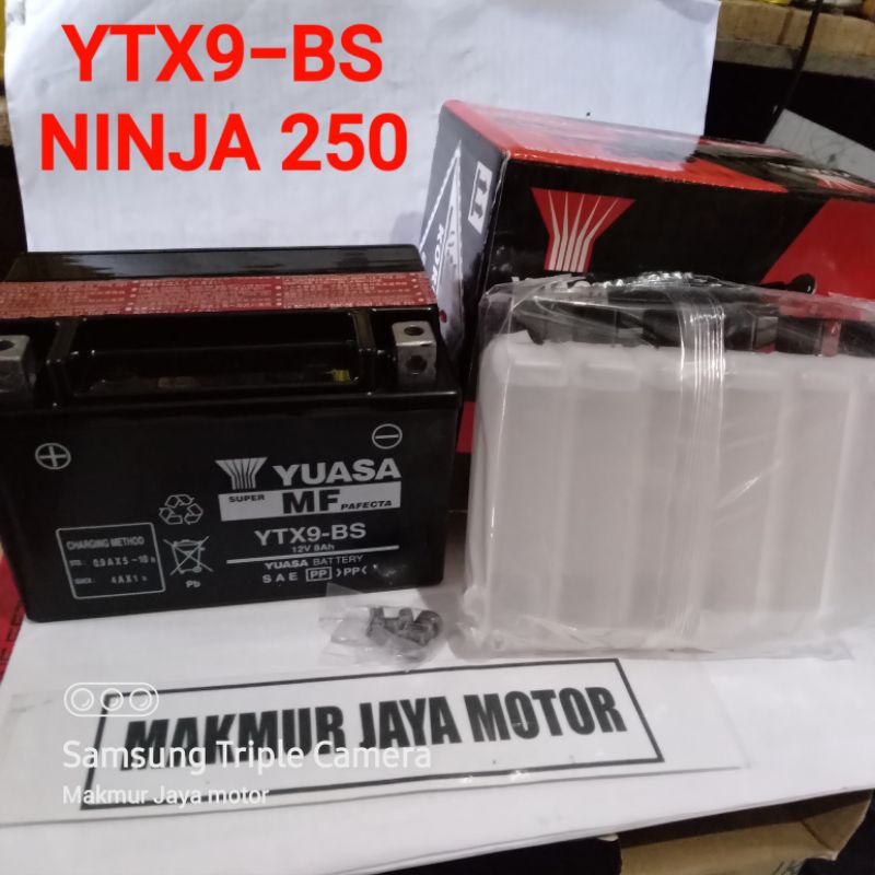 AKI MOTOR NINJA 250 YTX9 BS YUASA AKI KAWASAKI NINJA 250