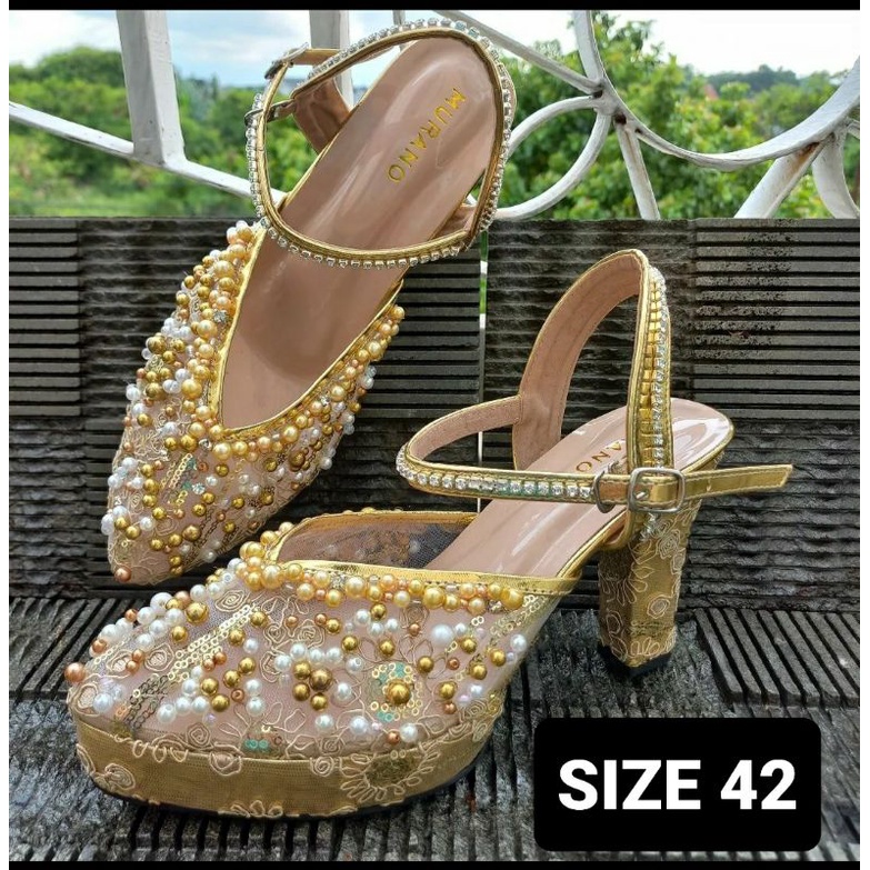 READY WEDDING SHOES GLAMOR SIZE 42