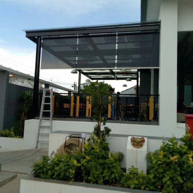 Diskon Tirai Gulung Untuk Out Door / Suntex Seri 604 .