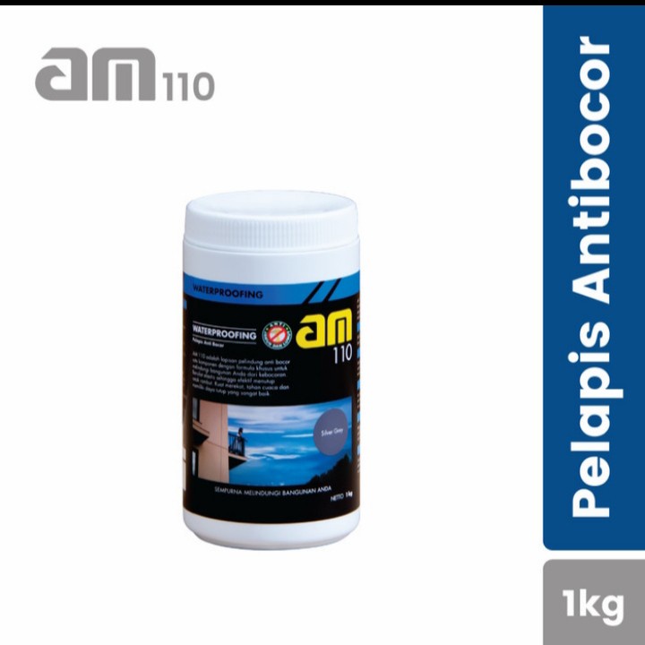 AM Waterproof Cat Pelapis Anti Bocor AM 110 AM110 1Kg - Super White