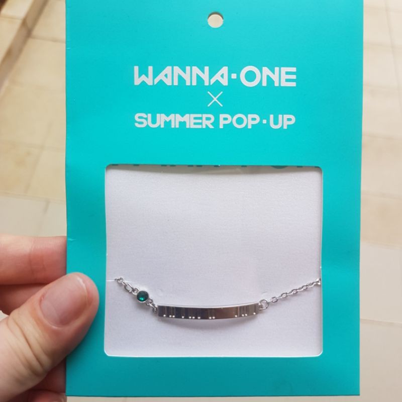 Bracelet Jaehwan pop up store wanna one wannaone summer kim official original