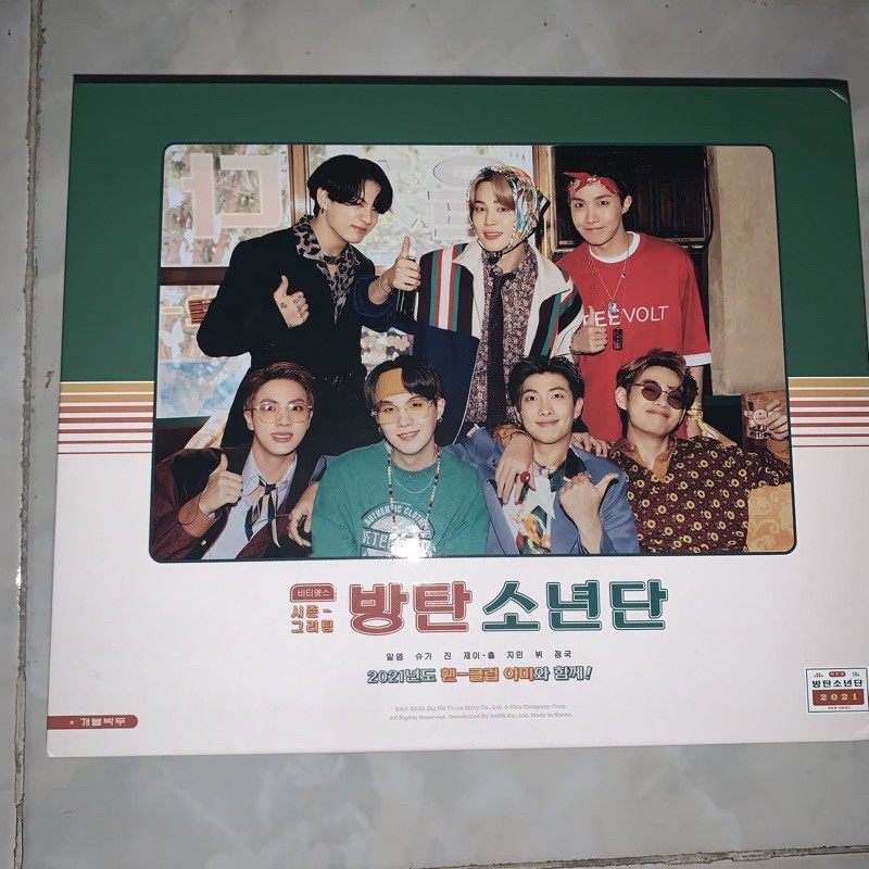 READY STOCK Season Greeting BTS 2021 Sealed fullset SG 21 BTS 2021