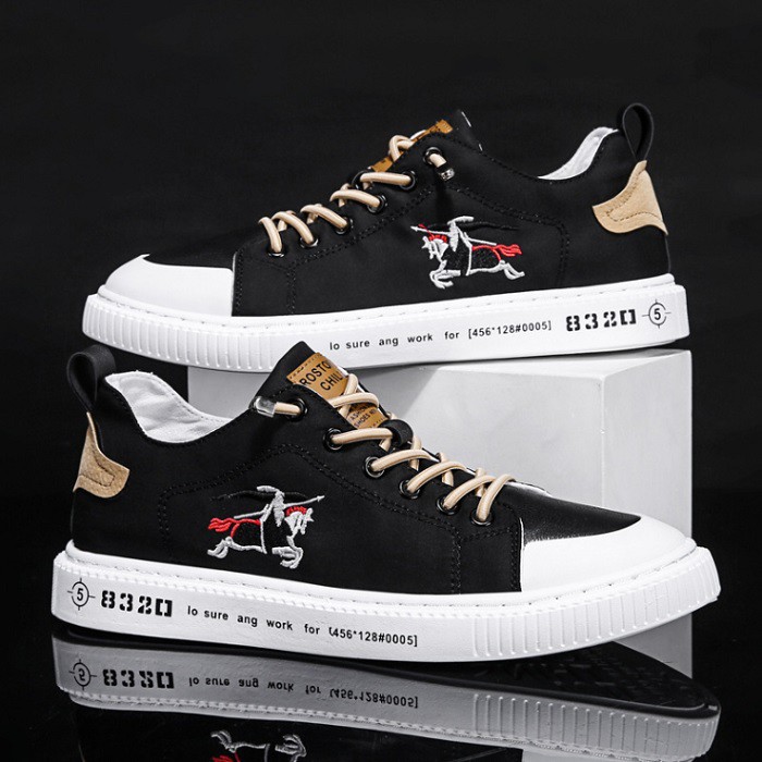 BISA COD✓ MEN'S 8320 CANVAS SNEAKERS 01669870