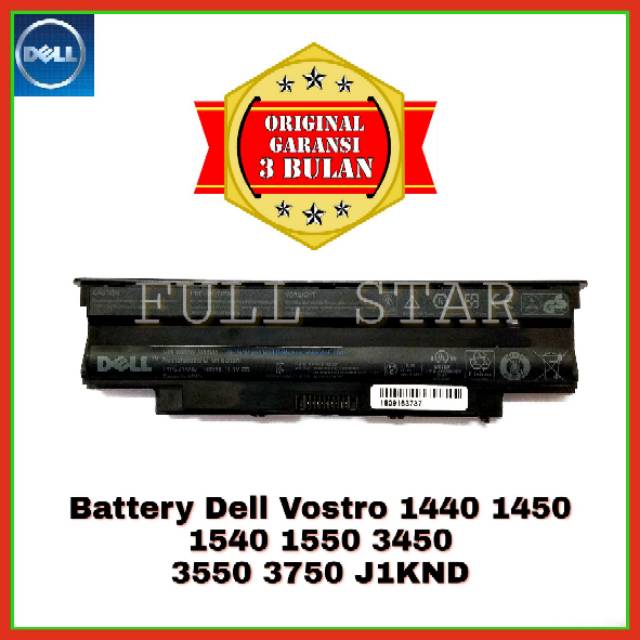 Baterai Original Laptop Dell Inspiron 13R 14R 15R 17R N4010 N4050 N3010 N5010 N3110 N4110 J1KND