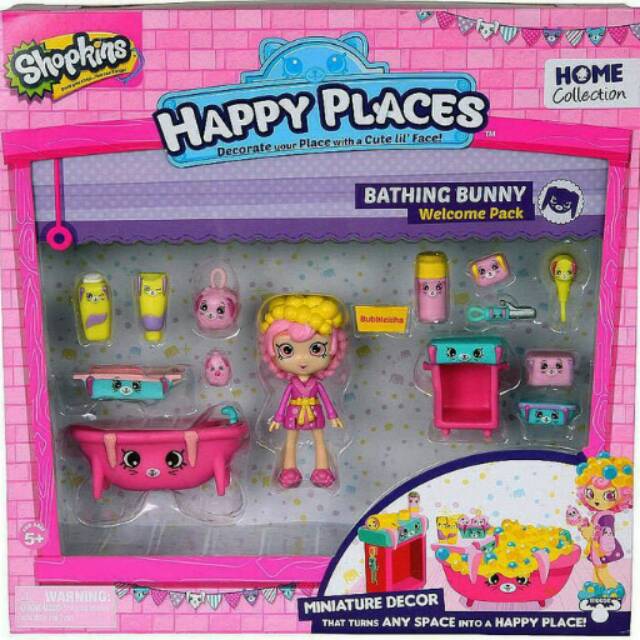 SHOPKINS HAPPY PLACES BATHING BUNNY