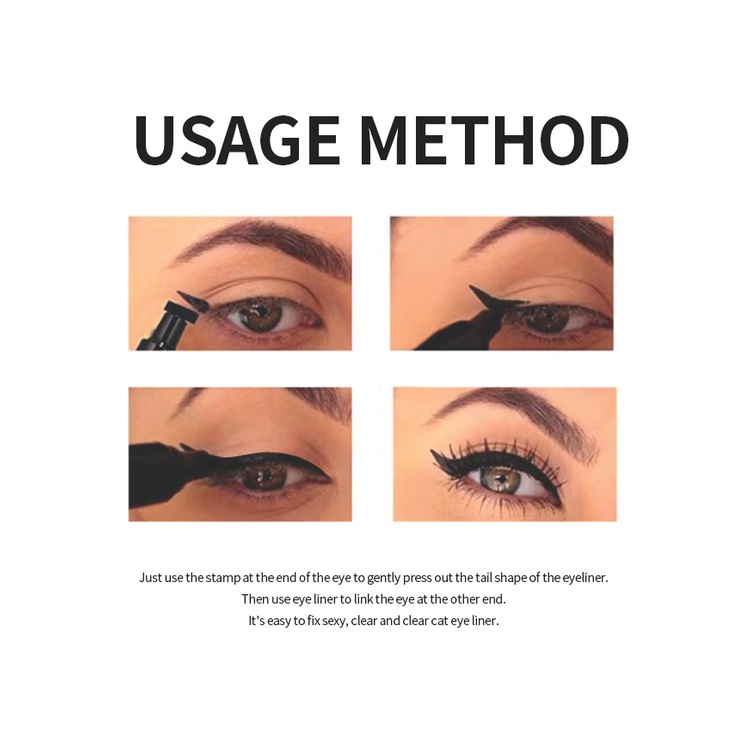 EYELINER STAMP 2IN1 WATERPROOF BOBEINI &amp; PAKET HEMAT EYELINER STAMP dan EYESHADOW PEN