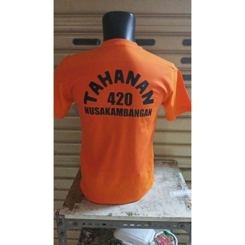 kaos Nusakambangan bebas pilih no