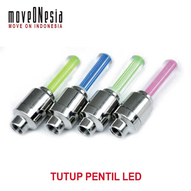 TUTUP PENTIL RODA NYALA LED – BIKIN MOTOR & MOBIL KAMU TAMPAK KEREN DI MALAM HARI