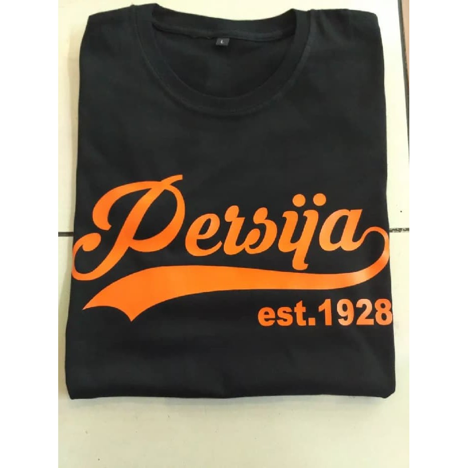 Kaos Tshirt Baju Combed 30S Distro Persija Jakarta Est 1928