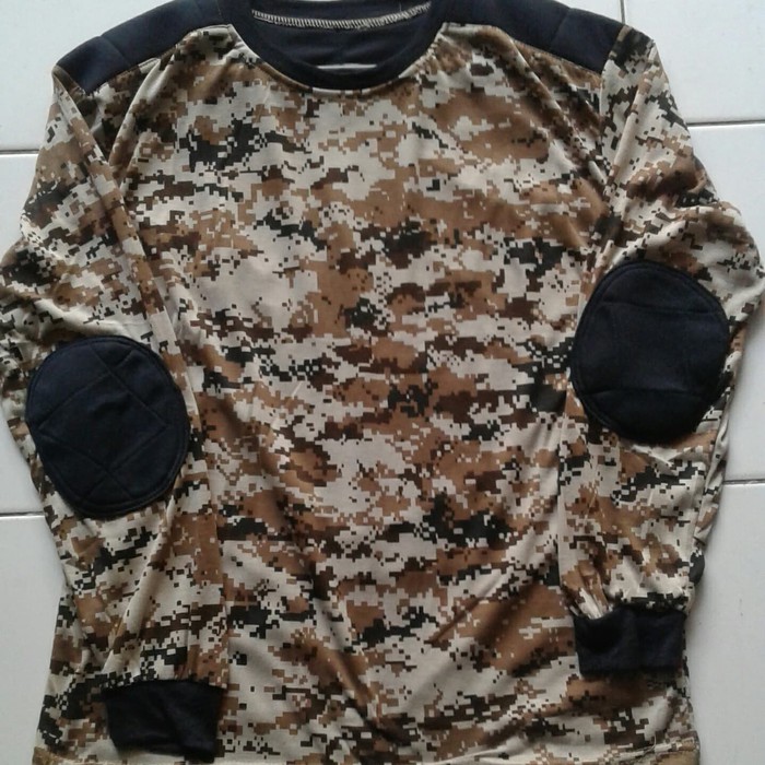 SKD    kaos lengan panjag army