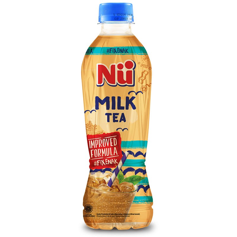 

NU Milk Tea 330 ml - Botol