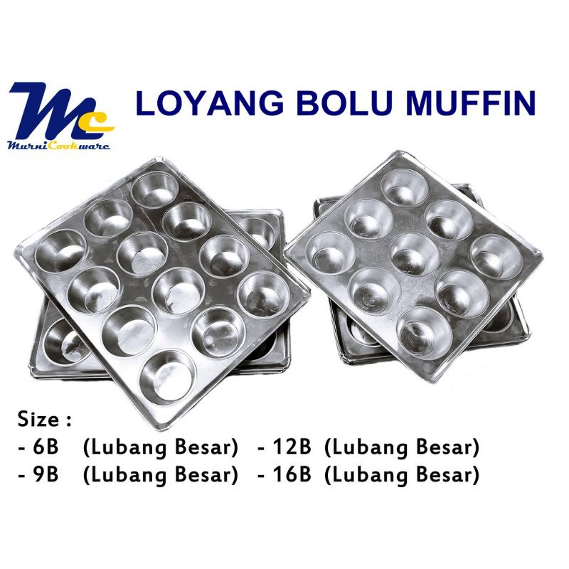 Loyang Kue Muffin / Loyang Bolu Kukus
