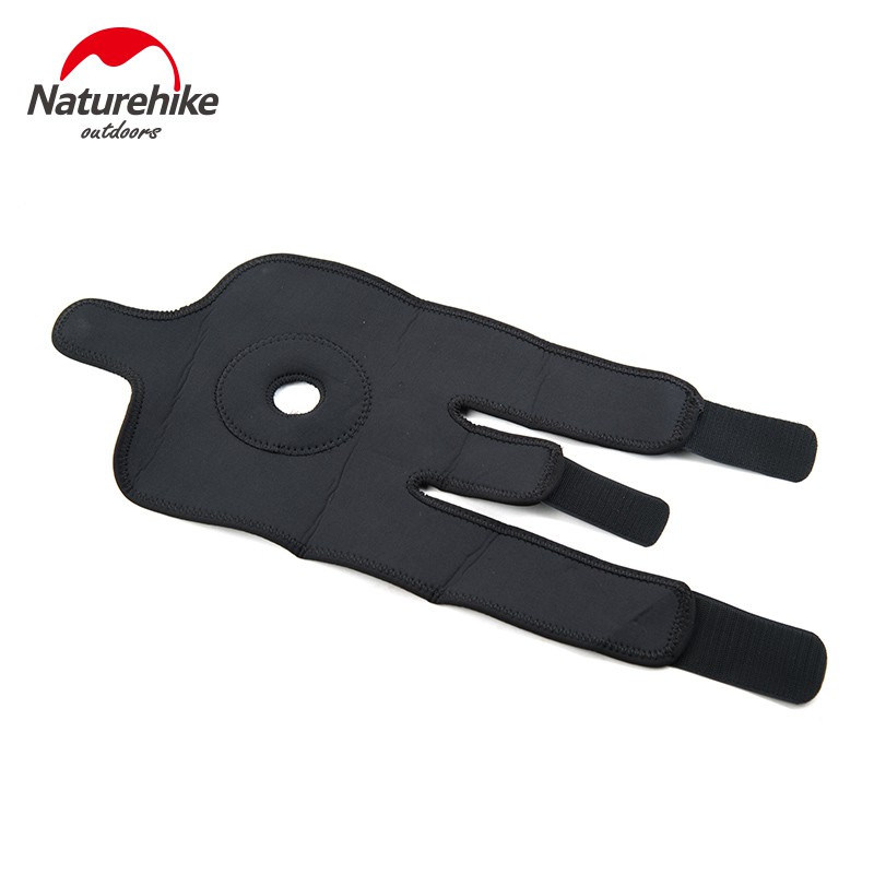 Naturehike Adjustable Kneepad Power Brace- NH15A001-M - Black