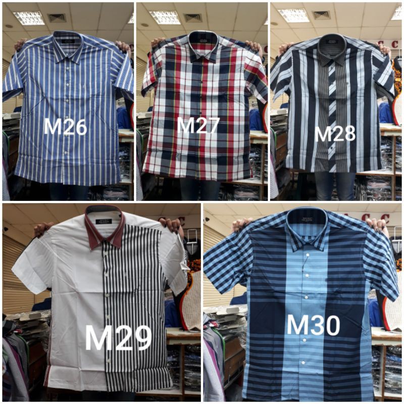 Kemeja import Mauro Milandri size M - Kemeja pria branded Merk Mauro Milandri Original size M