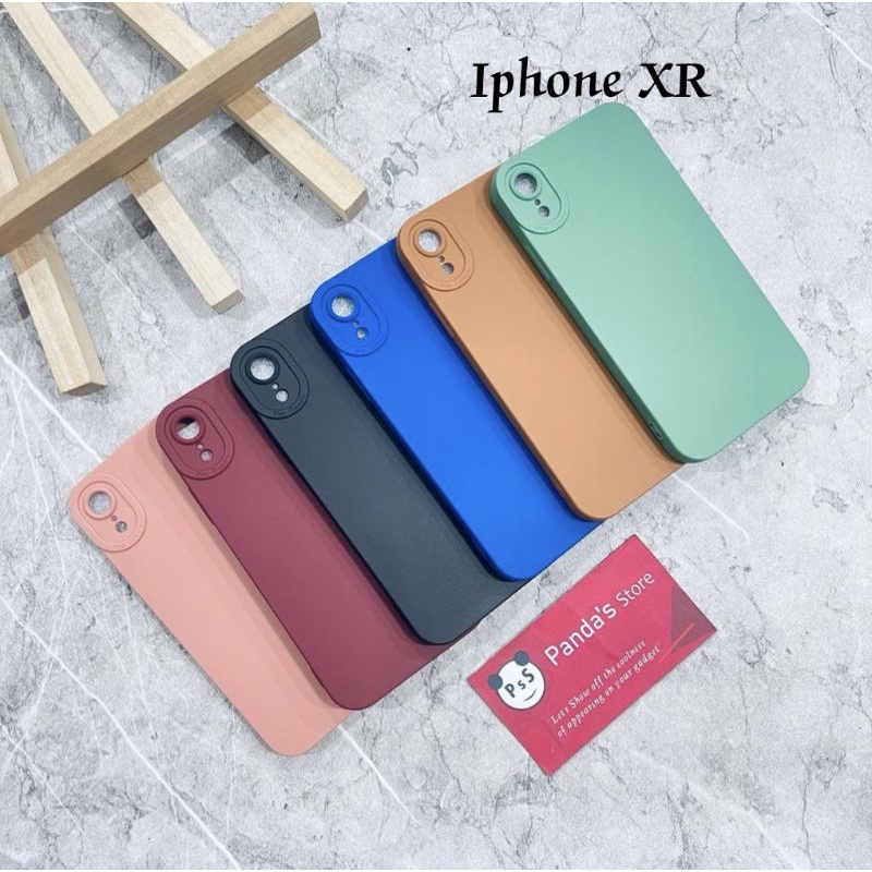 Softcase Pro Camera Iphone XR Candy Case Full Color 3D Silikon TPU