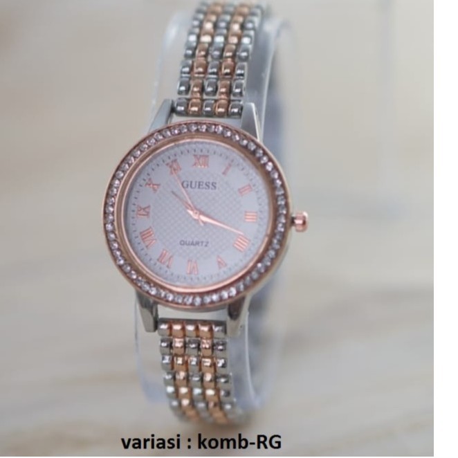 [PA] JAM TANGAN WANITA GS RANTAI MATA DIAMOND PREMIUM ROMAWI // GS033