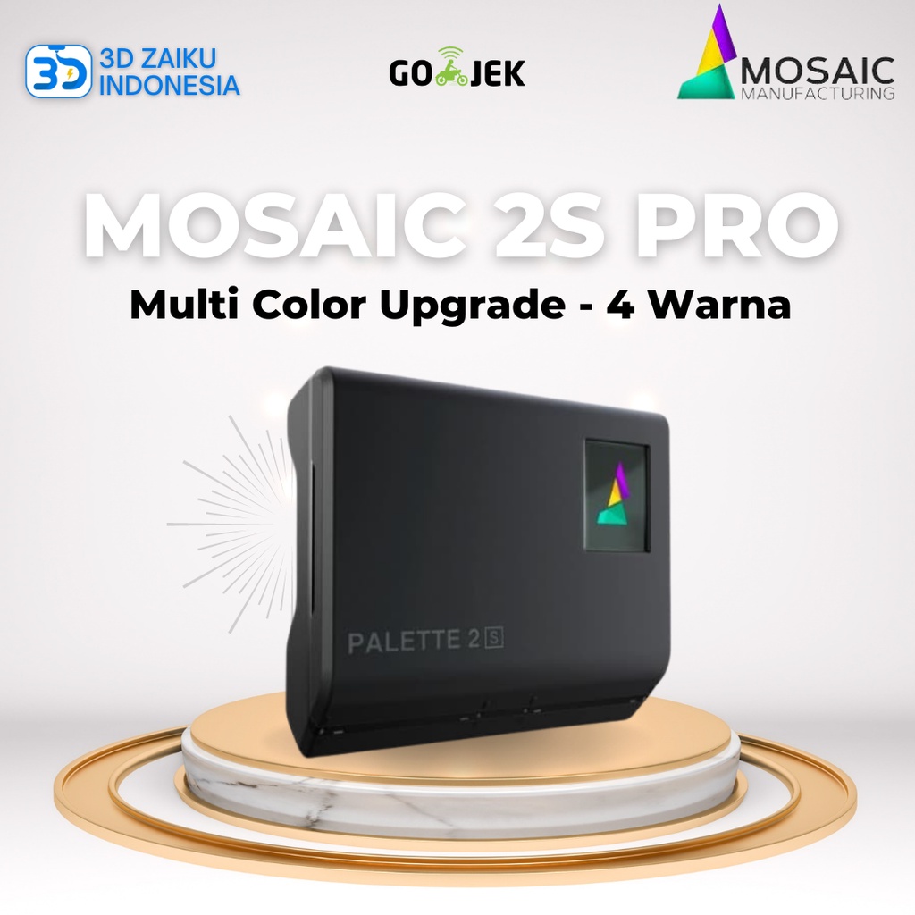 Mosaic Palette 2S PRO Multi Color Upgrade Sampai 4 Warna 3D Printer