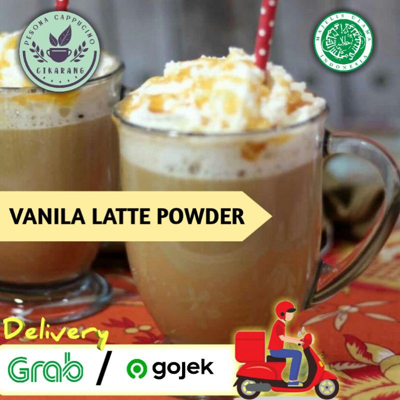 

BUBUK MINUMAN / BUBBLE DRINK RASA VANILA LATTE 1Kg