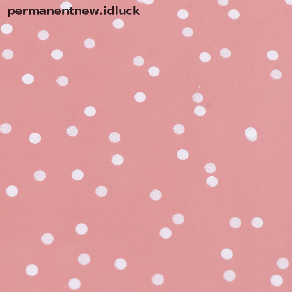 100 Pcs / Set Kantong Plastik Motif Dots Cherry Blossoms Untuk Permen Cookies