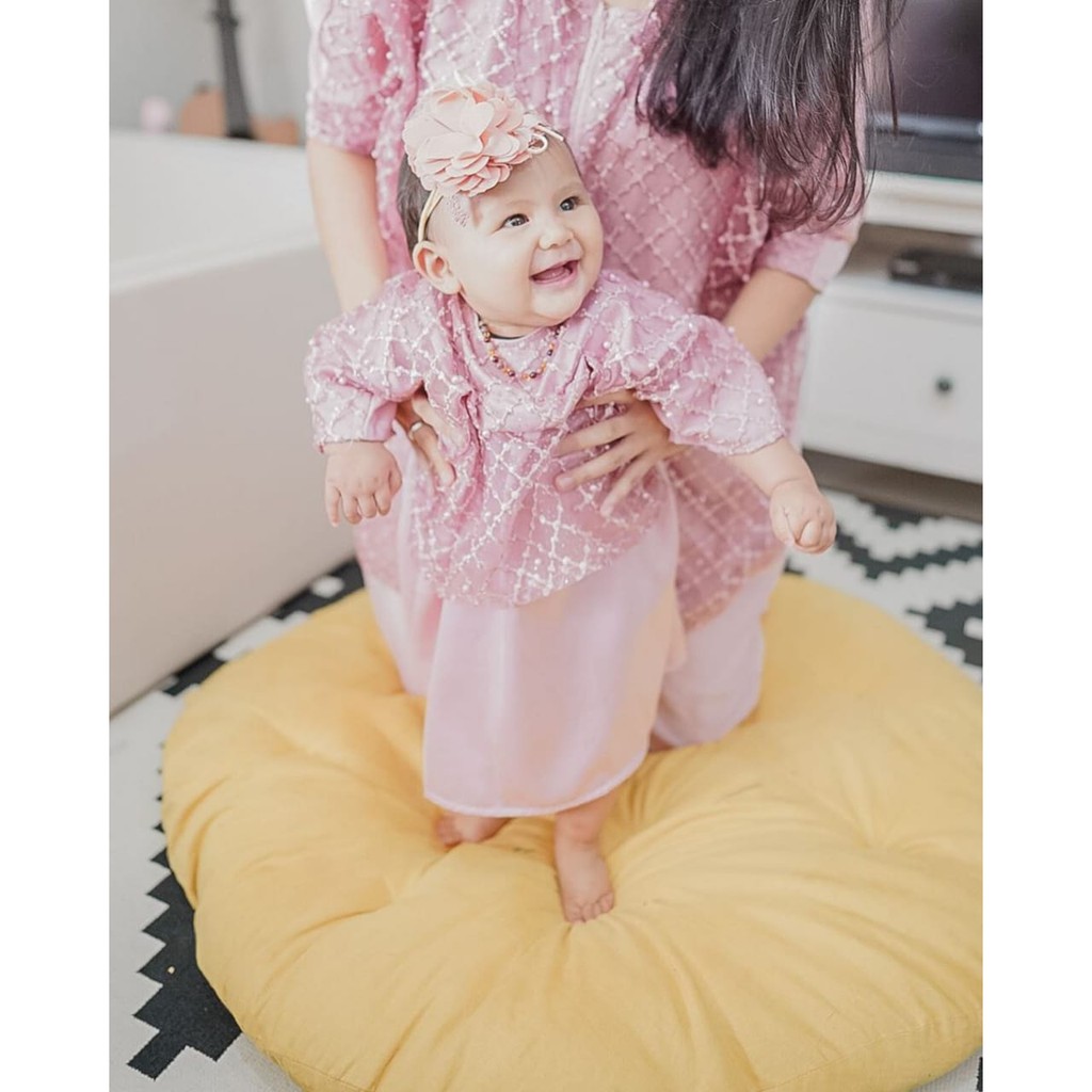 MAISYA KAFTAN COUPLE KELUARGA IBU DAN ANAK / GAMIS SYARI MURAH / GAMIS PESTA MEWAH PREMIUM