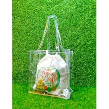 SOUVENIR TAS MIKA/ tas sajadah/ tas makanan/GIFT/UKURAN 20x20