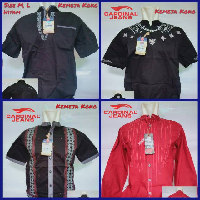 KEMEJA CARDINAL ORIGINAL - KEMKO Promo Eksklusif