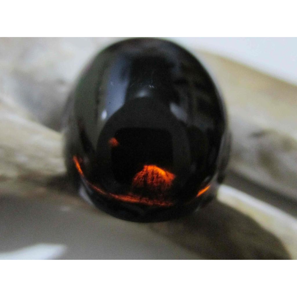 31,55ct Kecubung Madu Api Bicolor unik NATURAL KALIMANTAN