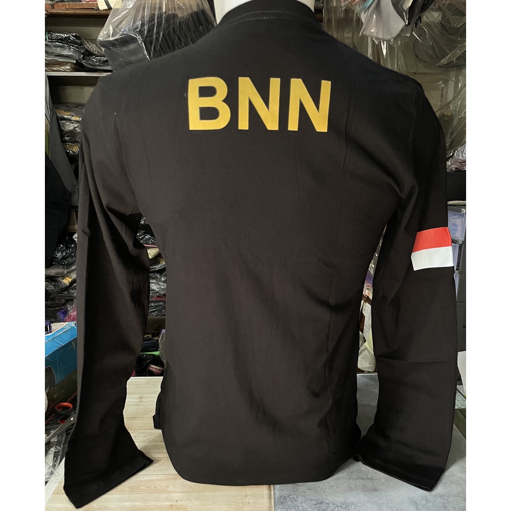 Kaos Katun BNN (Panjang) - Kaos BNN - Kaos BNN Indonesia