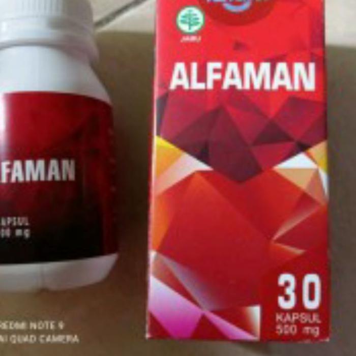 Hot Sale - Alfaman Kapsul Herbal Original Suplemen Pria Bpom Ampuh Alfaman 팝