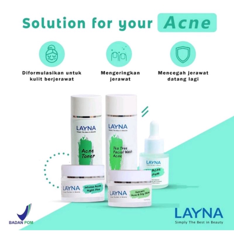 paket Layna Acne+serum