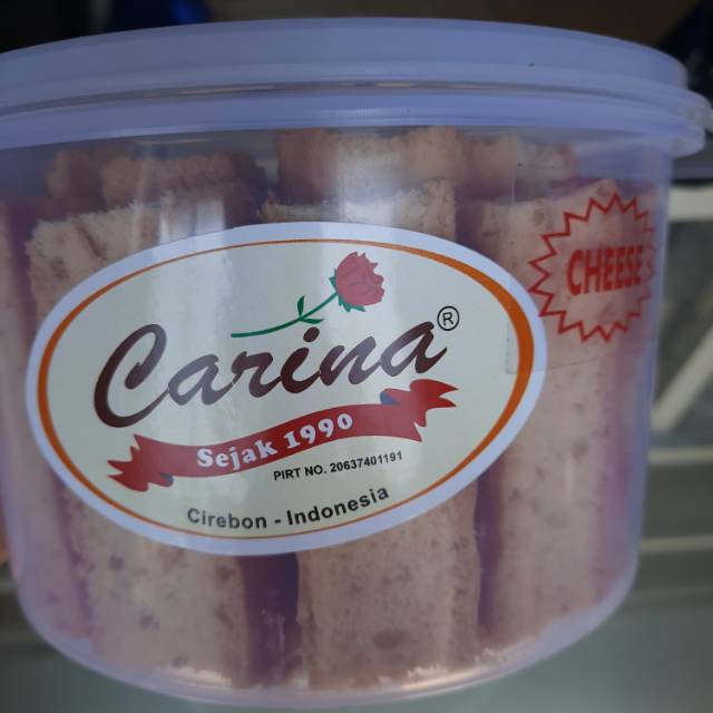 

Bolu Panggang Carina Cheese 300g