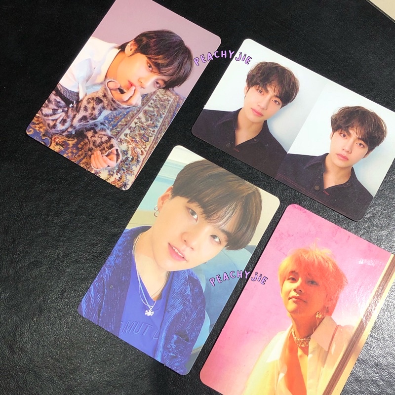 photocard bts album taehyung v tae ly love yourself tear o r answer s yoongi suga be essentials offi