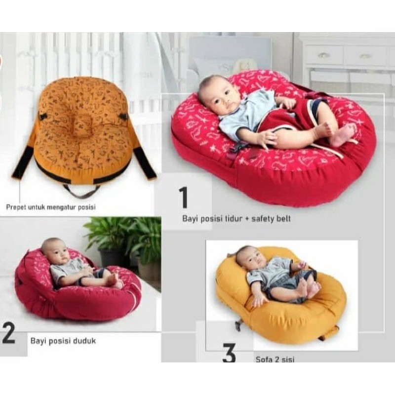 Dialogue Baby Sofa Bayi 3in1 Dino series DGK9221 Kasur Bayi Sofa Tempat Tidur Bayi8