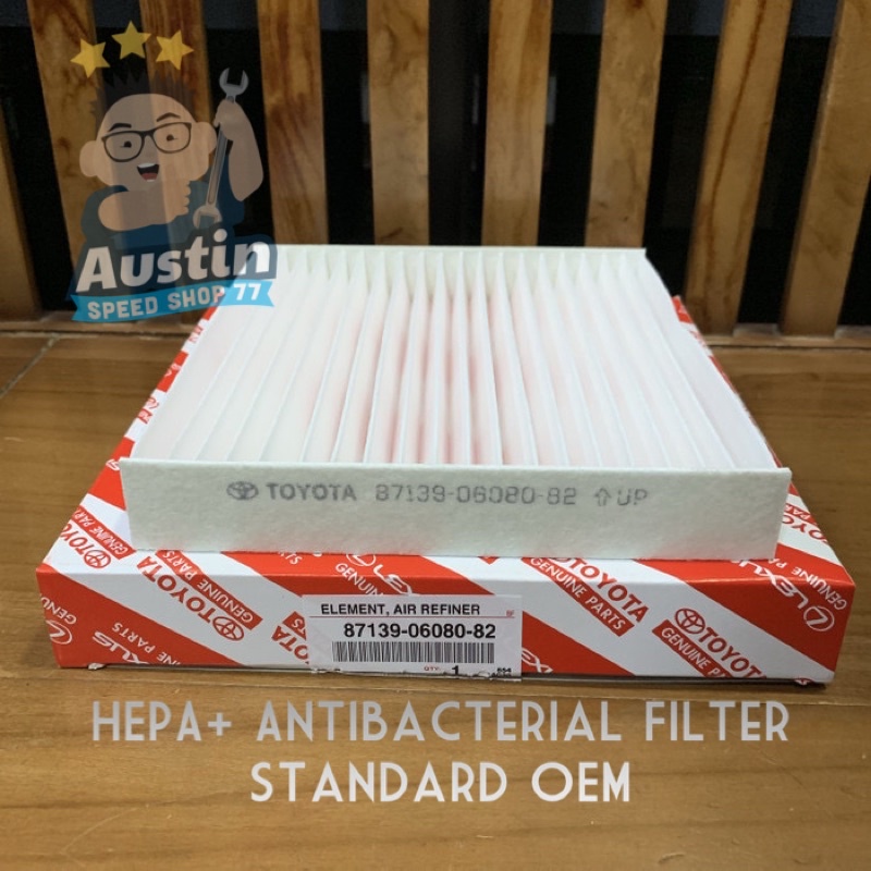 Filter AC Filter Kabin Kijang Inova Yaris vios Fortuner VNT Camry 2007-2015 87139-06080-82