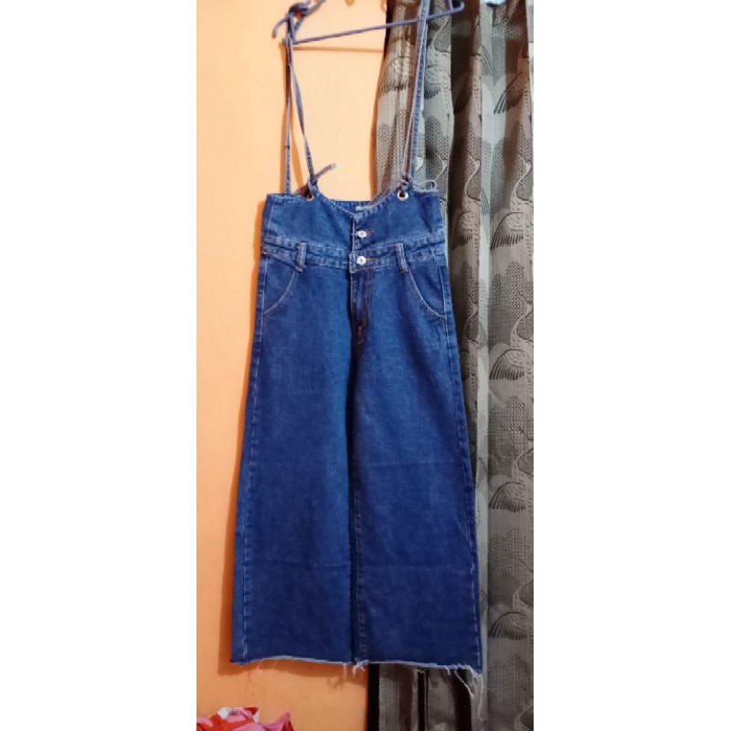 PRELOVED OVERALL JEANS