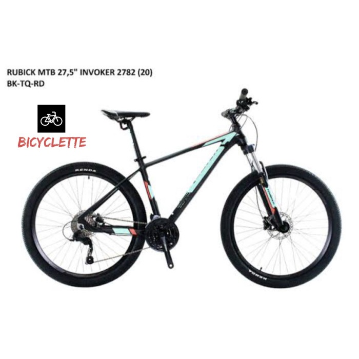 SEPEDA GUNUNG MTB RUBICK INVOKER 2782 ALLOY 27,5 inch UNITED 9 SPEED