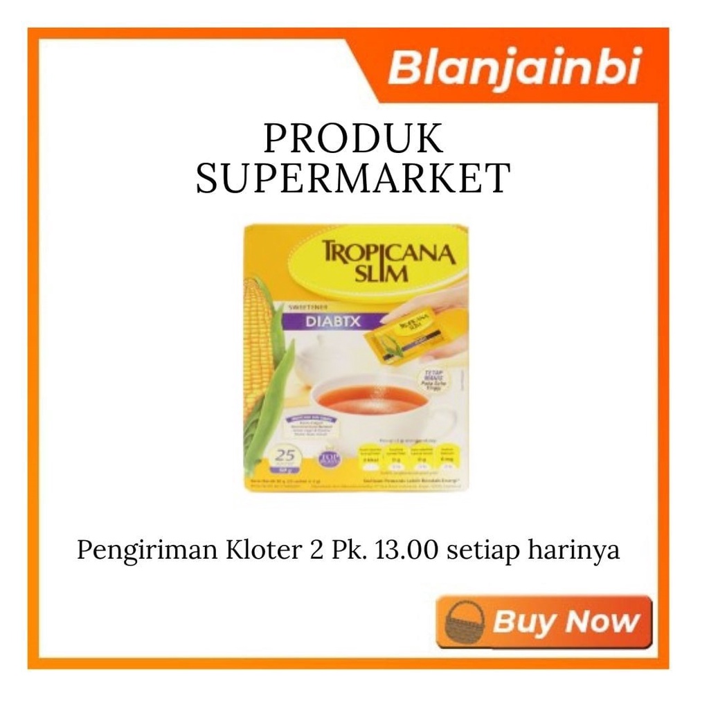 

Tropicana Slim Sweetener Diabetic Sachet