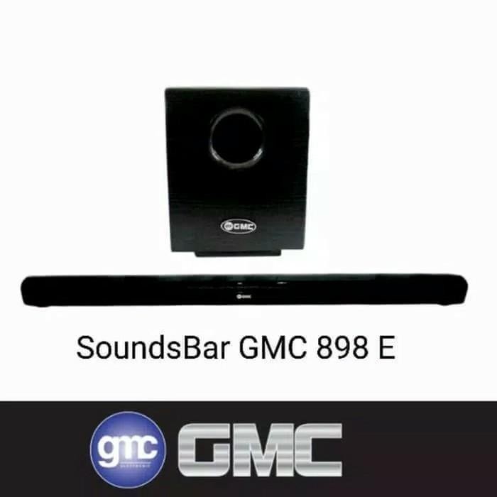 GMC Speaker Soundbar 898E Bluetooth Suara exstra Bass ( HOME THEATER ) Garansi resmi