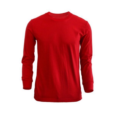 Kaospolos Kaos polos seragam lengan panjang pria | Kaos pria kerah bulat polos